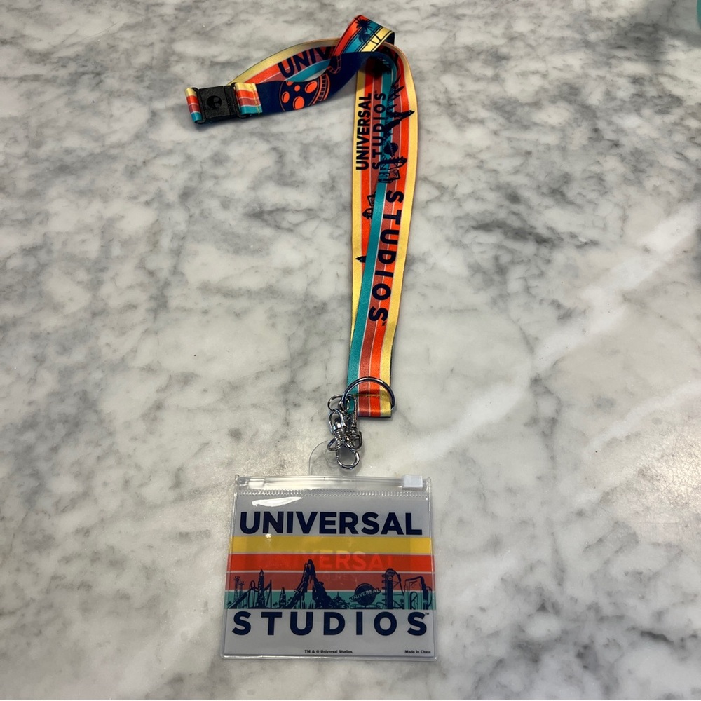 Universal Studios Lanyard with ID Holder